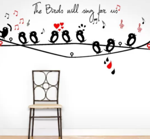 DeStudio Large Wall Stickers Sticker (Pack of 1)