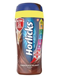 Horlicks Jar - 1 kg (Chocolate) at Rs.277