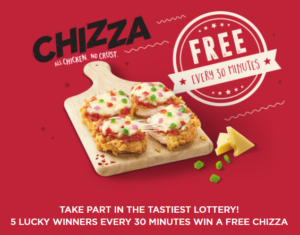 KFC Chizza Lottery Contest