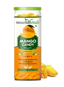 Nourish Vitals Mango Dried Fruit (Dehydrated Fruits) - 200 gm at Rs.269