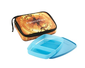 Signoraware Melody Big Slim Lunch Box with Bag, Blue at Rs.142
