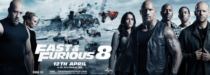 fast and furious 8 paytm