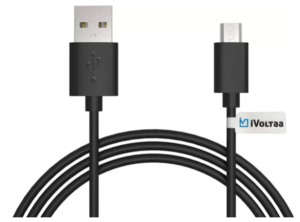 iVoltaa iVFK1 Sync & Charge Cable (Black)