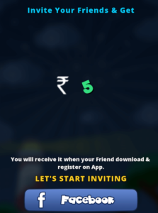 invite friends and earn Rs 5 bulbsmash app