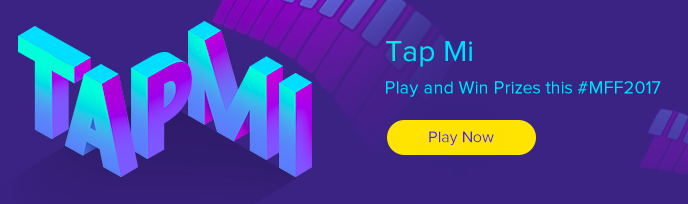mi fan festival TAPME game. play and win coupons