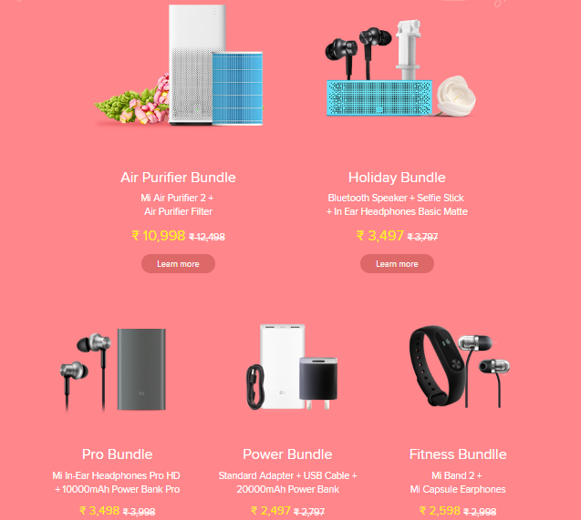 mi fan festival festive bundles