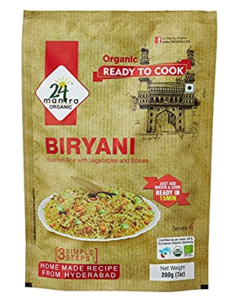 24 Mantra Organic Biryani, 200g 