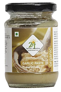 24 Mantra Organic Garlic Paste, 140g