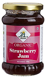 24 Mantra Organic Strawberry Jam, 350g
