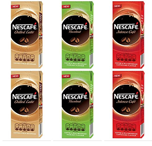Amazon - Buy Nescafe Ready To Drink Pack, 180ml each (Pack of 6) for just Rs.135