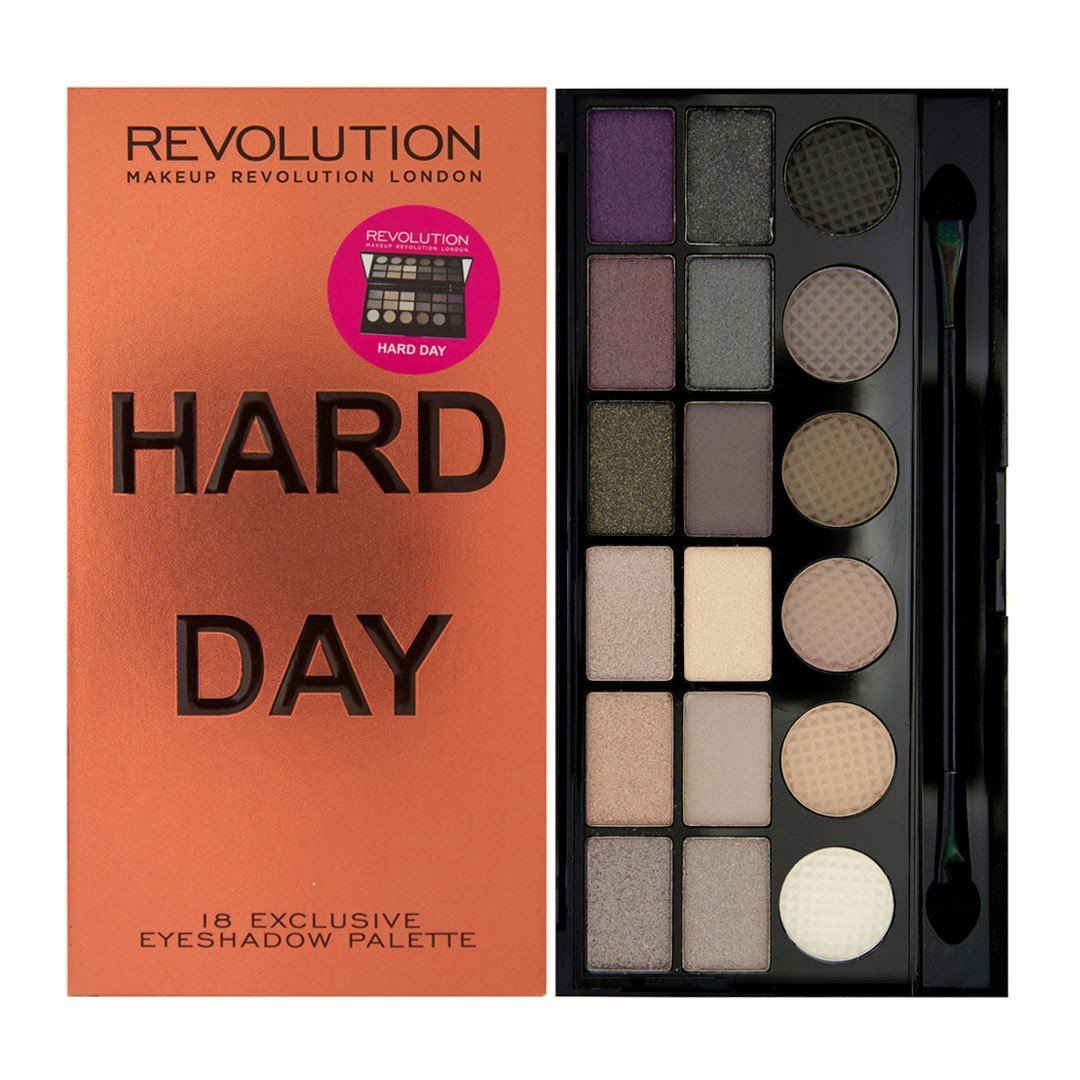 Amazon - Buy Makeup Revolution Salvation Palette Hard Day, 13g for just Rs.364