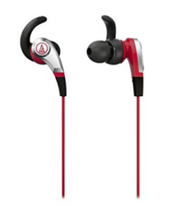 Audio Technica ATH-CKX5 RD Sonic Fuel In-ear headphones, Red at rs.999