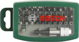 Bosch 32 Pieces Combination Screwdriver Set (Pack of 32) at Rs 176 only flipkart