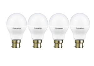 Crompton 9WDF B22 9-Watt LED Lamp (Cool Day Light and Pack of 4) at rs.399