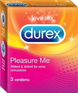 Durex Condom Pleasure Me 3s Rs 18 only amazon pantry deal