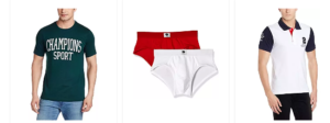 Flat 70% Off On Symbol Men's Cotton Briefs, Trunks,T-Shirts