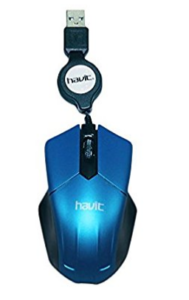 Havit HV-MS677 Wired Mouse, Blue at rs.99