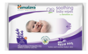Himalaya Soothing Baby Wipes 72