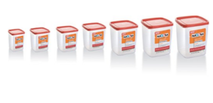 Nayasa Easy Plastic Container Set, 7-Pieces, Red at rs.364