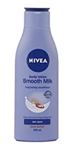 Nivea Smooth Milk Body Lotion For Dry Skin, 200ml