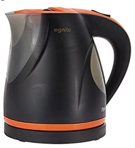 Pigeon Egnite EG12051 1.2-Litre Electric Kettle (Black/Orange)
