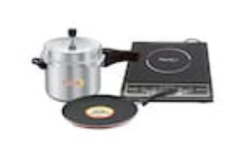 Rapido Premium Induction Cooktop with Induction Base Tawa & 3 Ltr Induction Base Cooker