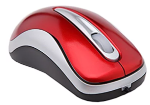 TEXET M3BS-RD 800-DPI 3 Buttons USB Wired Optical Mouse in Red for Desktop PC|Laptop|Notebook