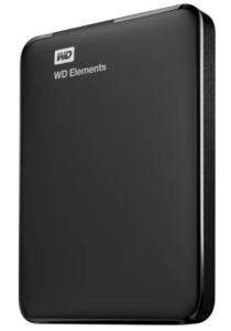 WD Elements 2.5 inch 2 TB External Hard Drive (Black) at Rs.5,599
