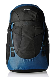 Zwart Black And Blue 35 Ltrs Free Size Backpack / Rucksack