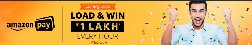 amazon pay balance win 1 lakh every hour