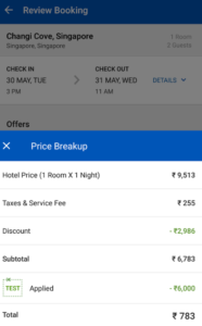 book international hotels at flat Rs 6000 off