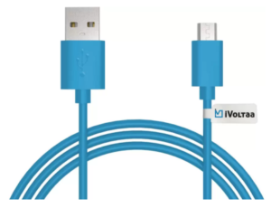 iVoltaa iVFK Sync & Charge Cable (Blue) at rs.40