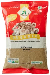 24 Mantra Organic Black Pepper Powder, 100g
