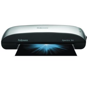 Amazon is selling Fellowes Spectra A4 Laminator for Rs 2590. This Laminator comes with Startup Kit and Auto off feature