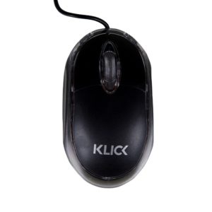 Amazon- Buy Klick 220 3D Optical Wired Mouse (Black) for Rs 79