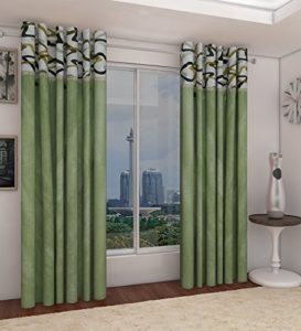 Amazon- Home Candy Attractive Polyester 2 Piece Door Curtain Set for Rs 299