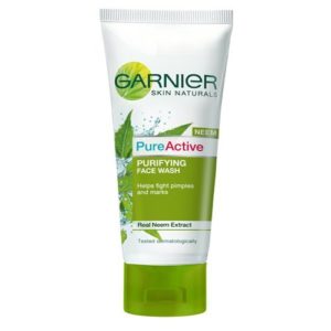 Amazon Pantry- Buy Garnier Skin Naturals Pure Active Neem Face Wash, 150g at Rs 55 only