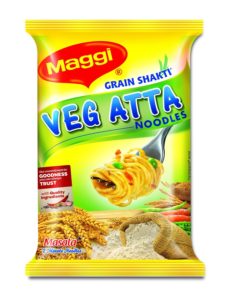 Buy MAGGI Veg Atta Noodles, 80g each (Pack of 10) for Rs 150