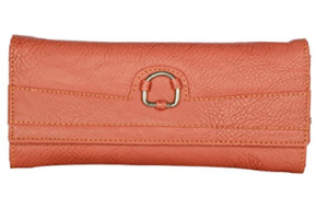 Cuddle Women's Wallet (Pink, CUDQAWALD3PEACH) at rs.269
