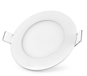 Mazda LED Panel 6W Ceiling Light (White, Round) at rs.157