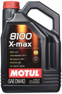 Motul 8100 X-max 0W40 API SN Fully Synthetic Gasoline and Diesel Engine Oil (4000 ml)