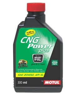 Motul CNG Power Plus 20W50 Engine Oil (0.5 L) at rs.79