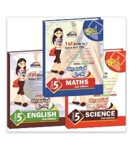Olympiad Champs Science, Mathematics, English Class 5 with 15 Mock Online Olympiad Tests (Set of 3 Book) Paperback – 2015 at rs.243