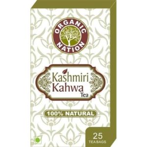 Organic Nation Kashmiri Kahwa 25 Tea Bags for Rs 105