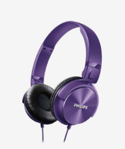 Philips Dynamic SHL3060PP Over Ear Headphone (Purple) at rs.499