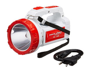 Rock Light RL-140 5-Watt Rechargeable LED Torch (Color May Vary) at rs.189