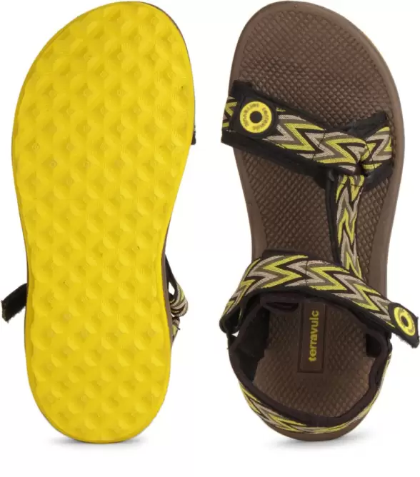 (Steal) Flipkart - Buy Terravulc Men Yellow Sports Sandals for just Rs.139