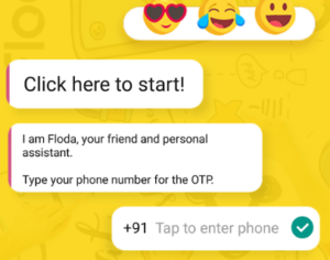 flo chat sign up for a new account