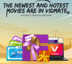 vidmate app invite friends and get paytm cash