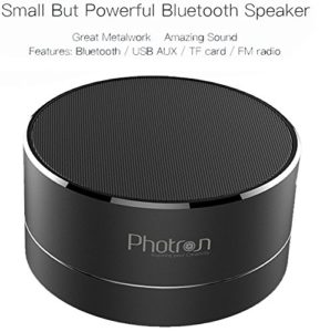 Amazon- Buy Photron P10 Wireless 3W Super Bass Mini Metal Aluminium Alloy Portable Bluetooth Speaker for Rs 590